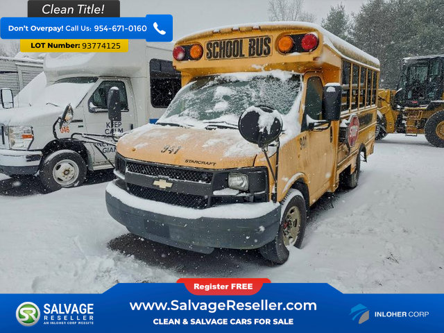 Used 2009 Chevrolet Express 3500 w/ School Bus Package image 3