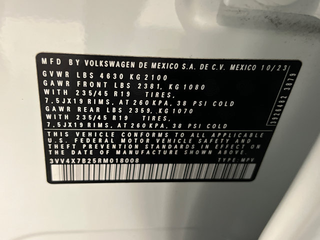 Certified 2024 Volkswagen Taos SEL AWD/4WD image 29