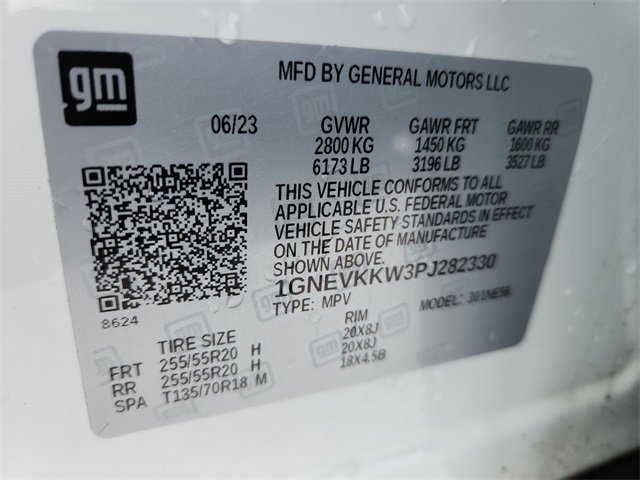 Certified 2023 Chevrolet Traverse Premier w/ Redline Edition image 35