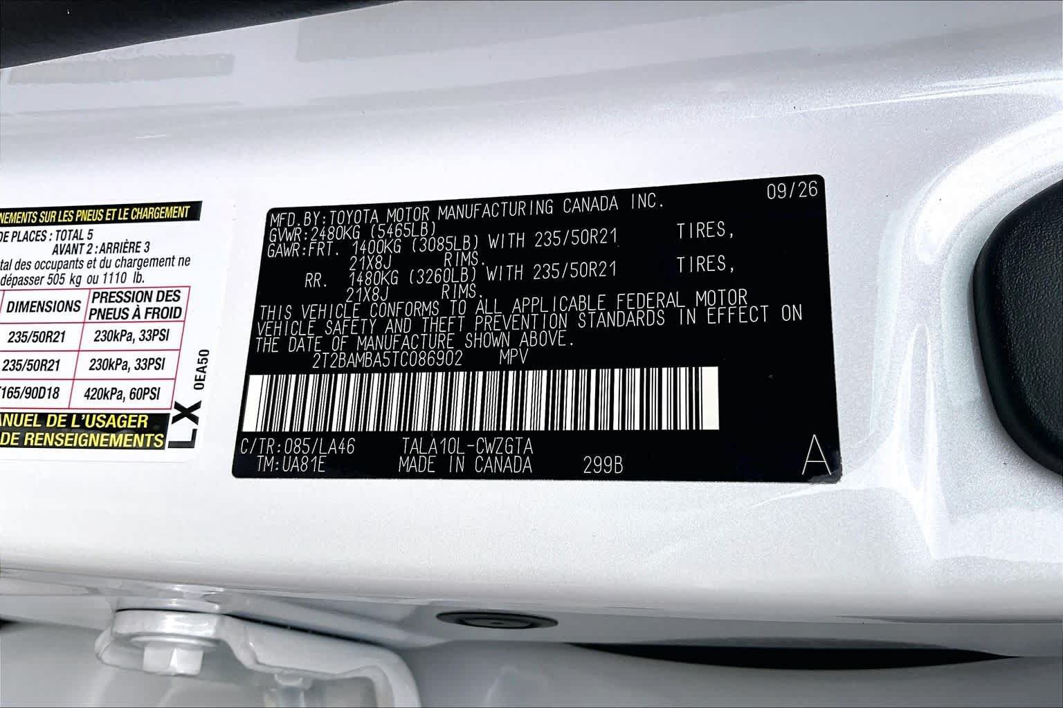 New 2026 Lexus RX 350 FWD image 20
