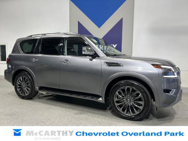 Used 2023 Nissan Armada Platinum w/ Captain's Chairs Package AWD/4WD image 3