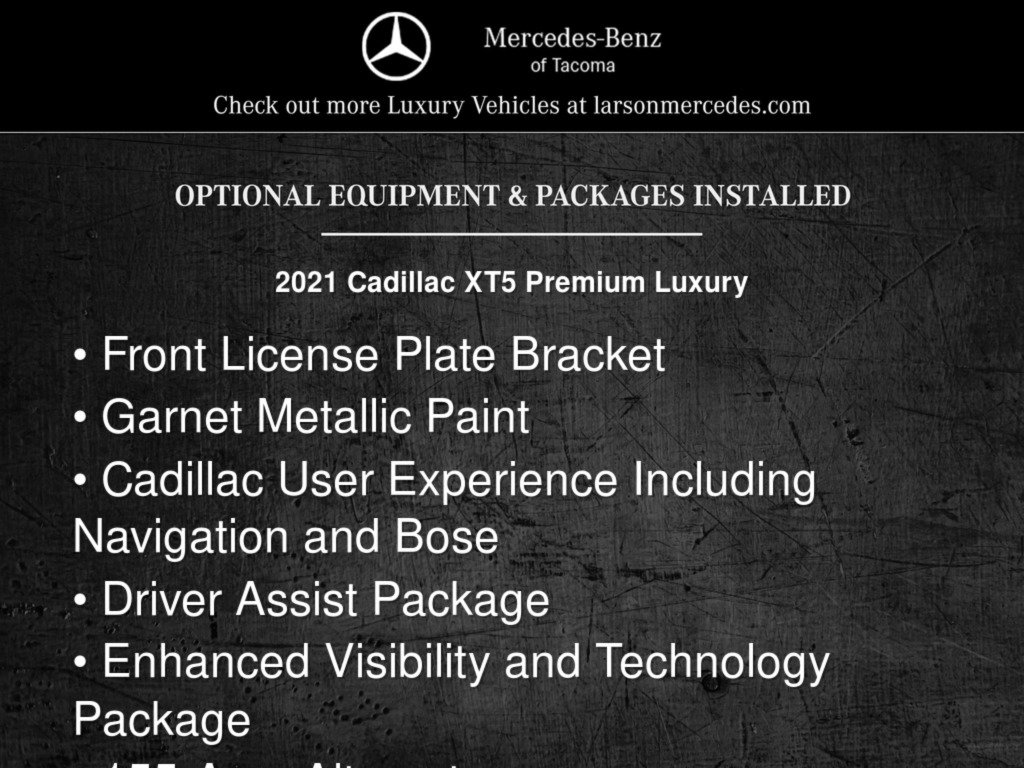 Used 2021 Cadillac XT5 Premium Luxury AWD/4WD image 12