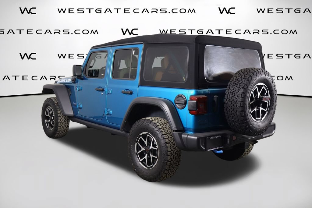 Used 2024 Jeep Wrangler Unlimited Rubicon 4xe w/ Safety Group AWD/4WD image 47