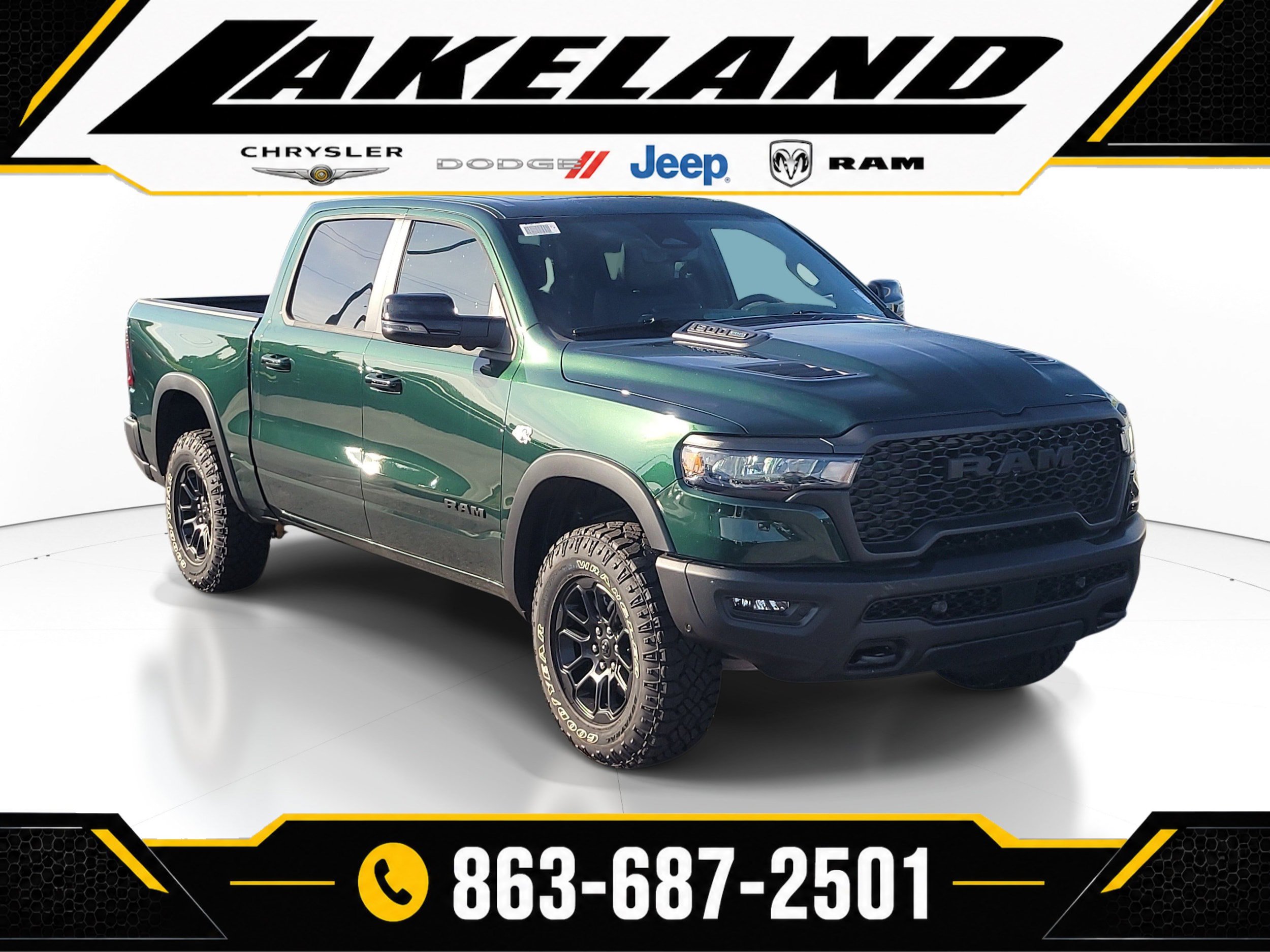New 2026 RAM 1500 Rebel w/ Advanced Safety Group II