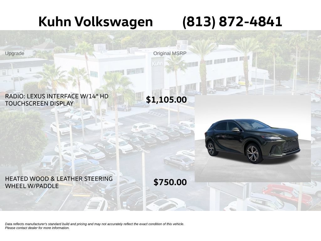 Used 2023 Lexus RX 350 Premium w/ Cold Area Package FWD image 5