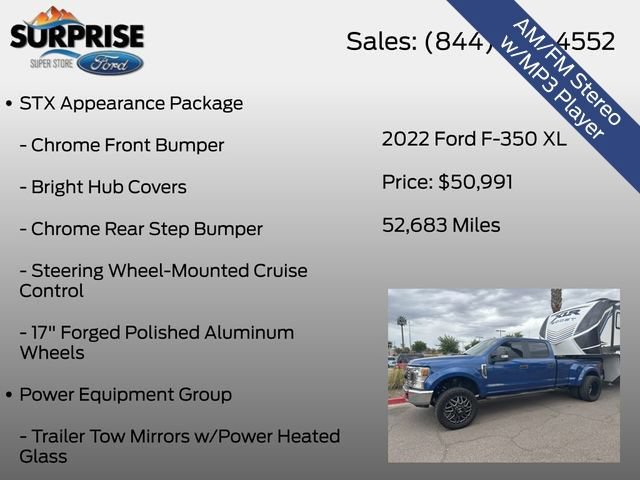 Used 2022 Ford F350 XL w/ STX Appearance Package AWD/4WD image 9