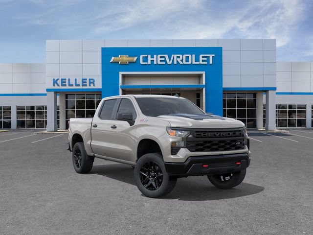 New 2026 Chevrolet Silverado 1500 Custom Trail Boss w/ LPO, Dark Essentials Package AWD/4WD image 1