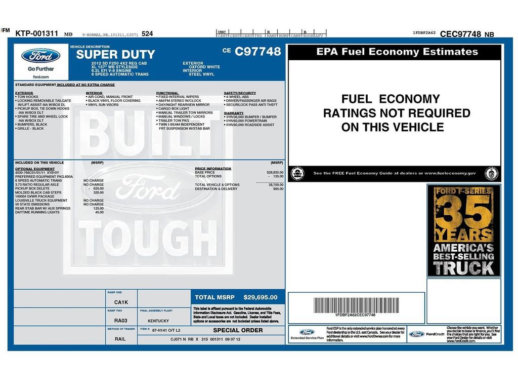 Used 2012 Ford F250 XL image 26