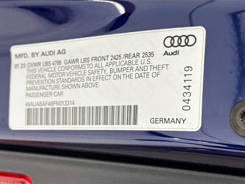 Certified 2023 Audi A4 2.0T Premium w/ Convenience Package AWD/4WD image 33