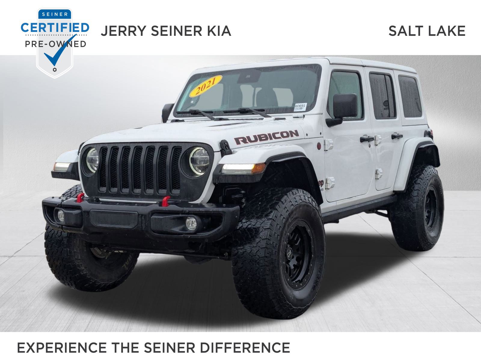 Used 2021 Jeep Wrangler Unlimited Rubicon w/ Uconnect 4C Nav & Sound Group image 1