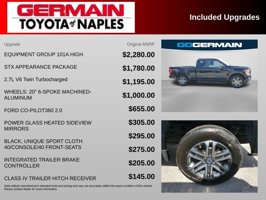 Used 2021 Ford F150 XL w/ Equipment Group 101A High image 4