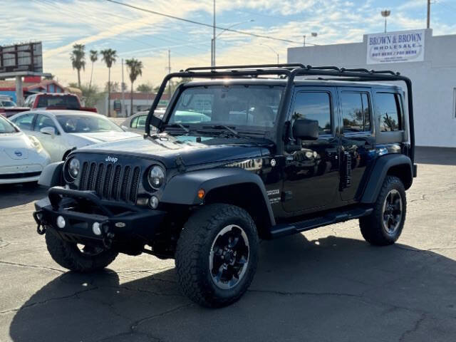 Used 2014 Jeep Wrangler Unlimited Sport w/ Max Tow Package AWD/4WD image 7