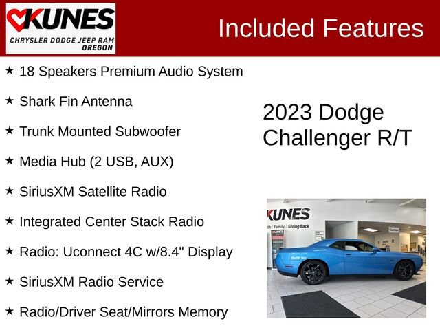 Used 2023 Dodge Challenger R/T w/ Plus Package image 3