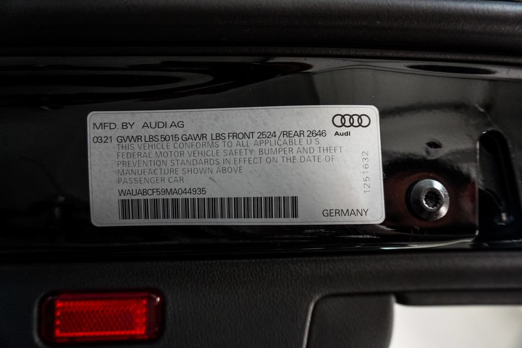 Used 2021 Audi A5 2.0T Premium w/ Convenience Package AWD/4WD image 49