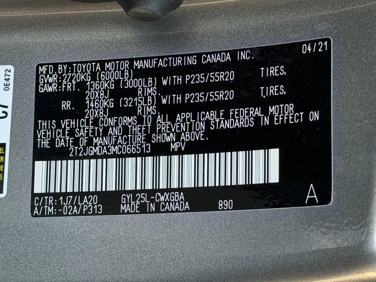 Certified 2021 Lexus RX 450h AWD w/ Luxury Package image 22
