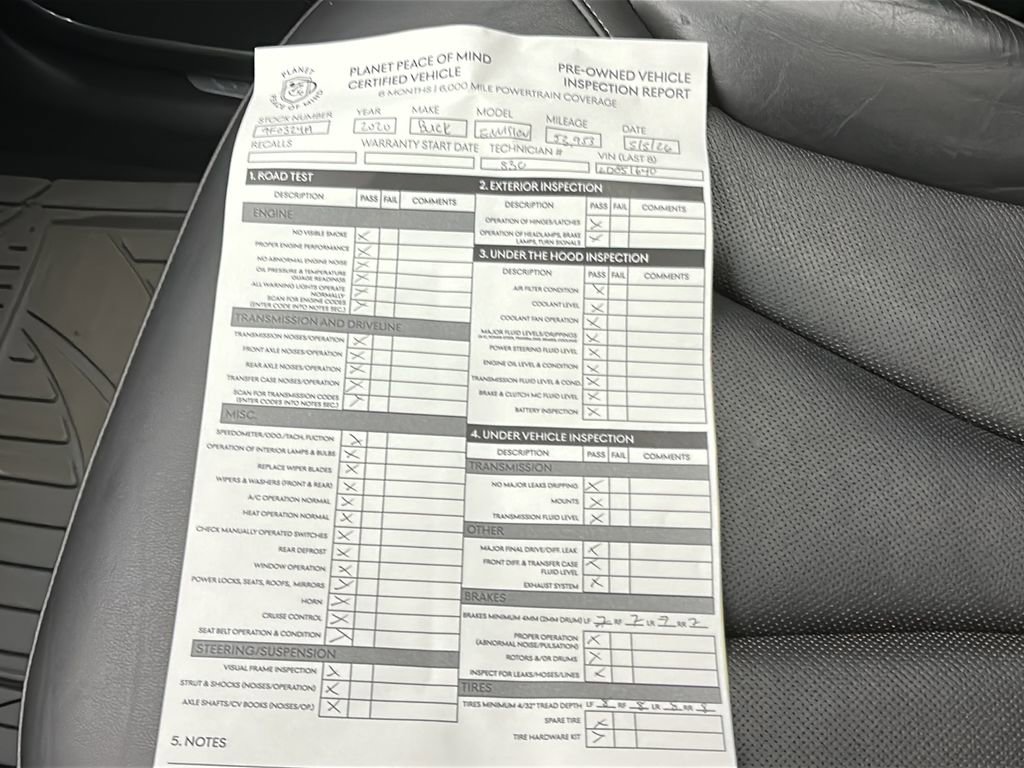 Used 2020 Buick Envision Premium AWD/4WD image 33