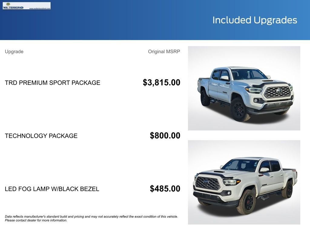 Used 2022 Toyota Tacoma TRD Sport w/ TRD Premium Sport Package image 20