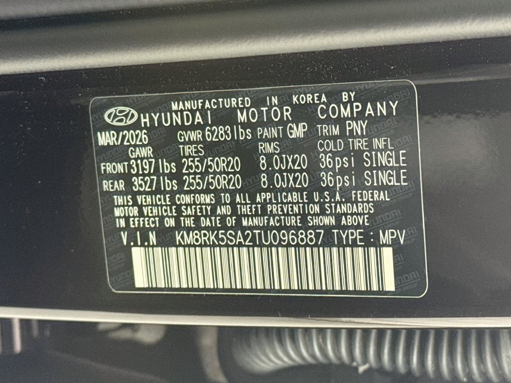 Certified 2026 Hyundai Palisade Limited FWD image 36