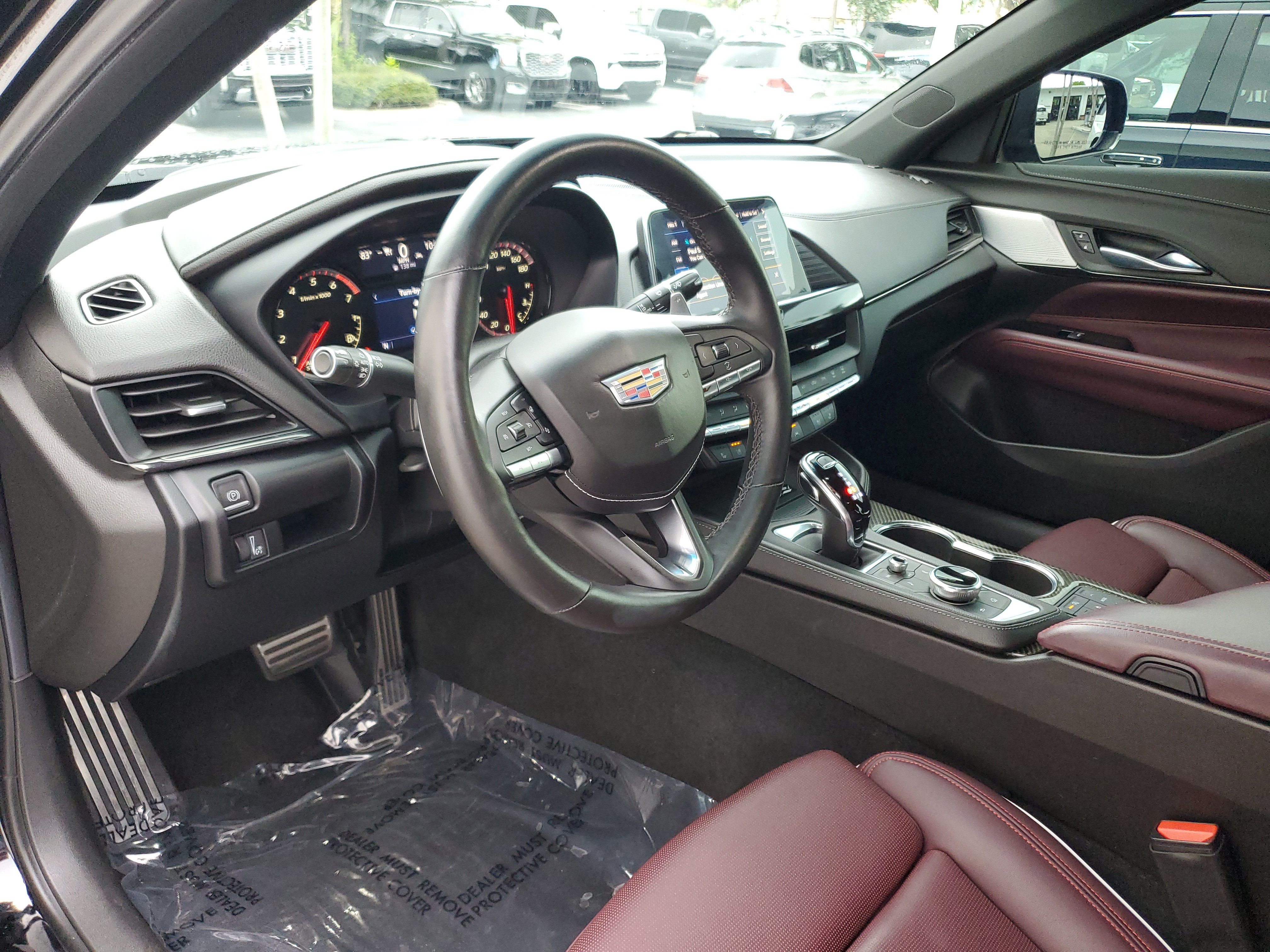 Used 2022 Cadillac CT4 V w/ Climate Package RWD image 22