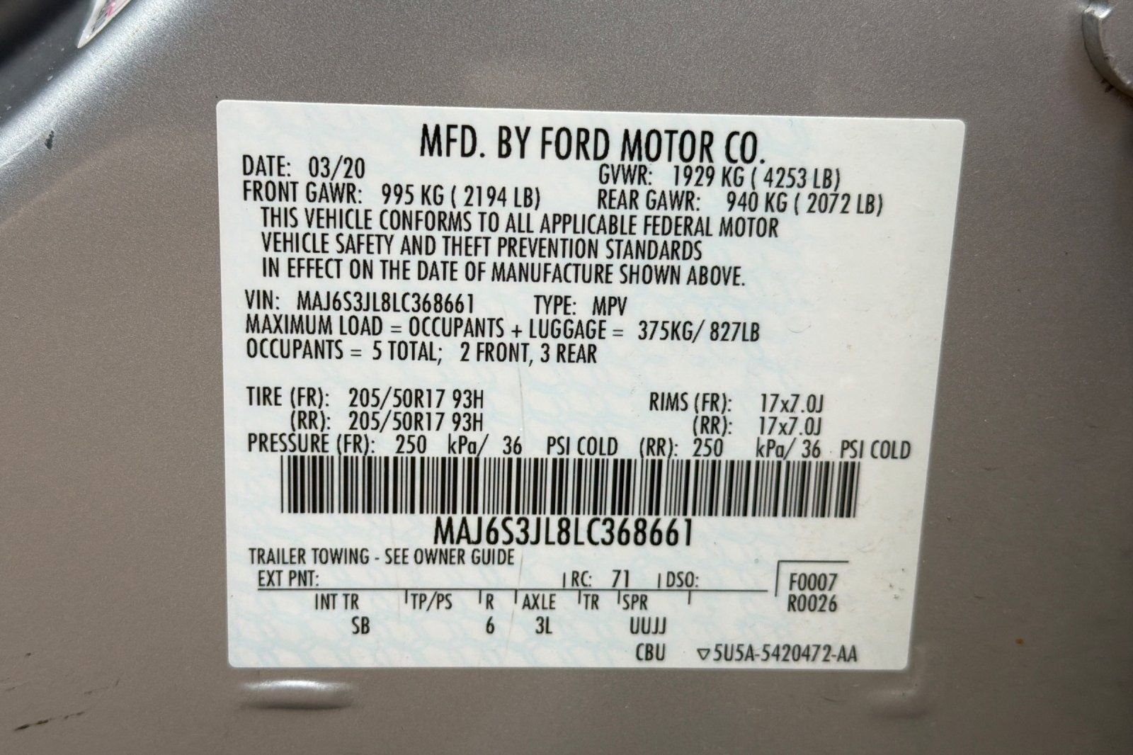 Used 2020 Ford EcoSport SES AWD/4WD image 30