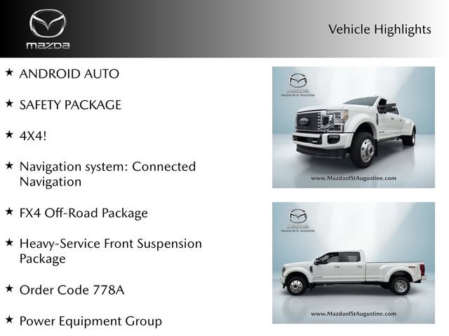 Used 2022 Ford F450 Limited w/ FX4 Off-Road Package AWD/4WD image 4