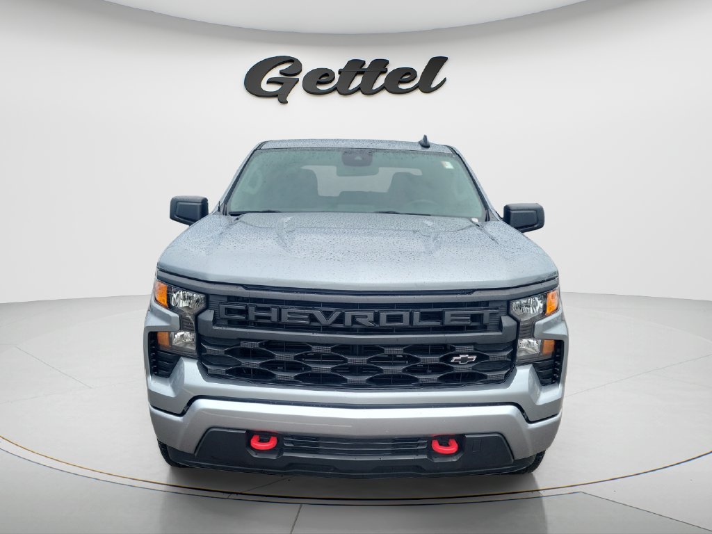 Used 2025 Chevrolet Silverado 1500 Custom w/ Turbomax Blackout Package RWD image 2