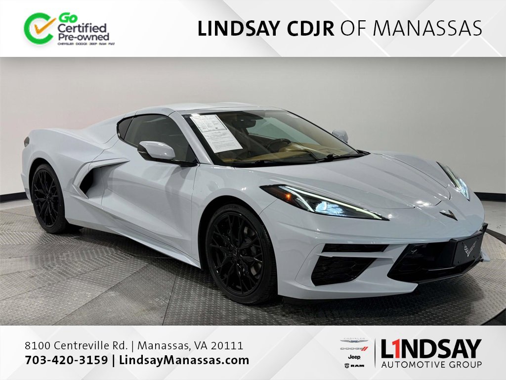 Used 2020 Chevrolet Corvette Stingray Premium Cpe w/ 3LT Preferred Equipment Group image 1