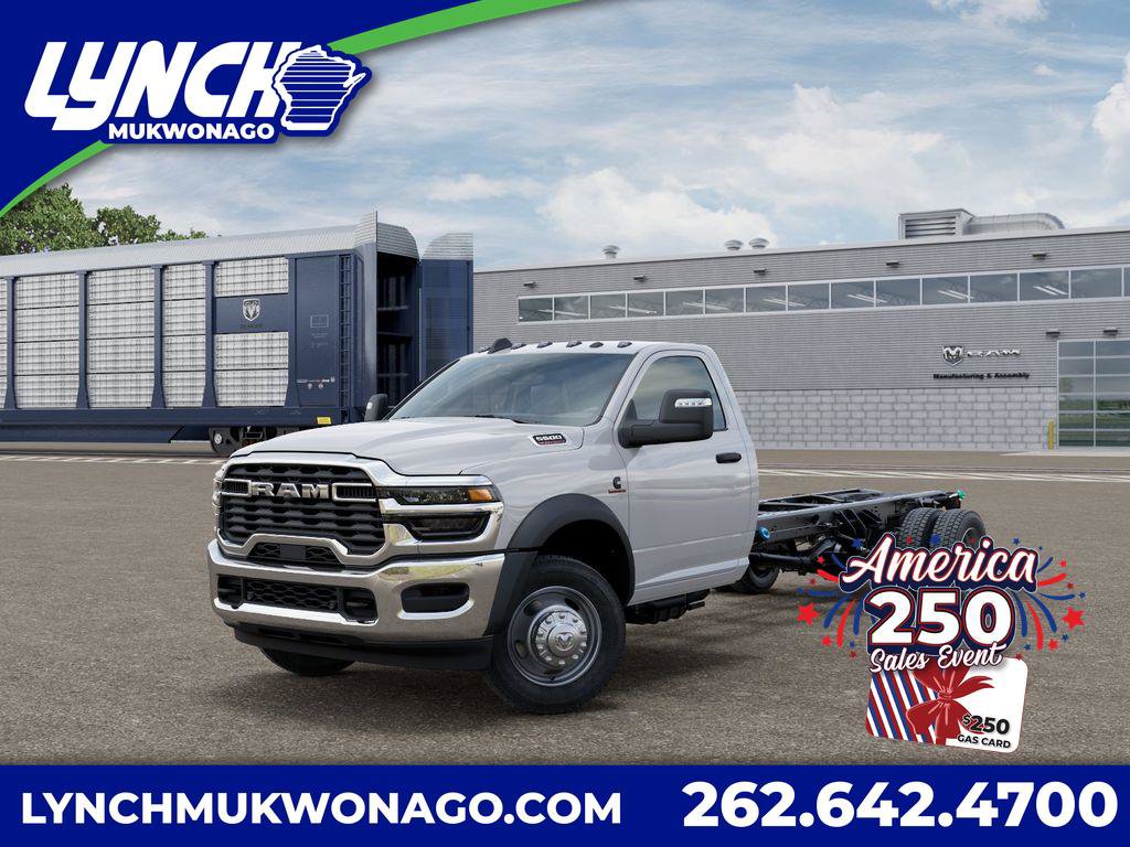 New 2026 RAM 5500 Tradesman w/ Chrome Appearance Group AWD/4WD image 1