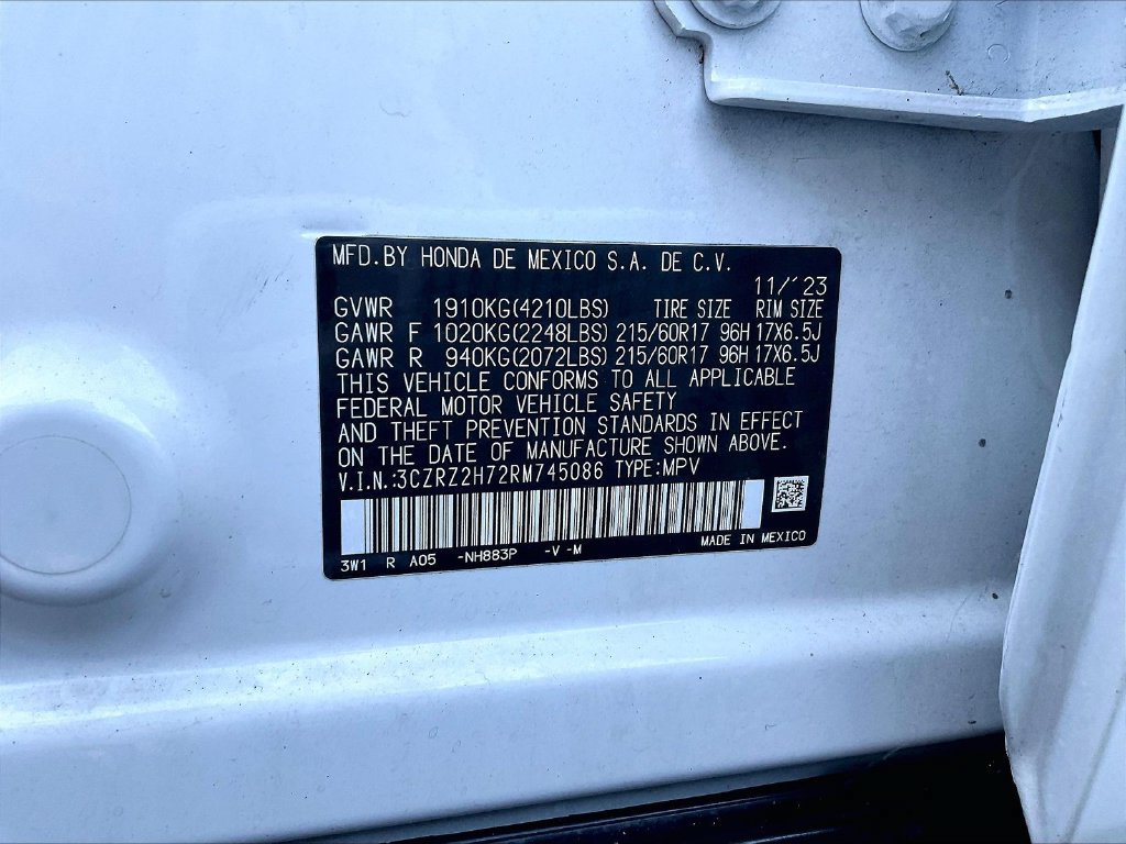 Used 2024 Honda HR-V EX-L image 34