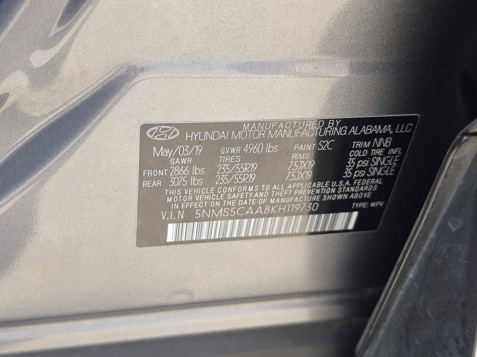 Used 2019 Hyundai Santa Fe AWD image 25