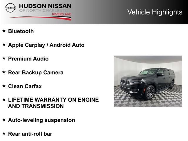 Used 2024 Jeep Wagoneer L Series II w/ Flexible Seating Group image 10