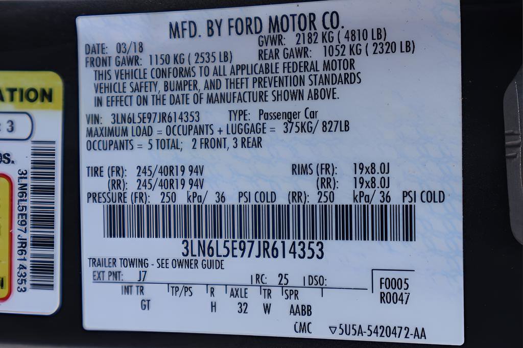 Used 2018 Lincoln MKZ Reserve w/ Technology Package FWD image 27