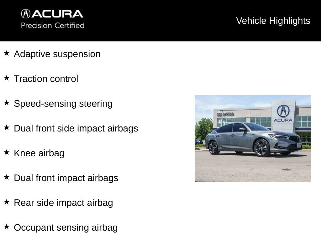 Certified 2024 Acura Integra A-Spec FWD image 9