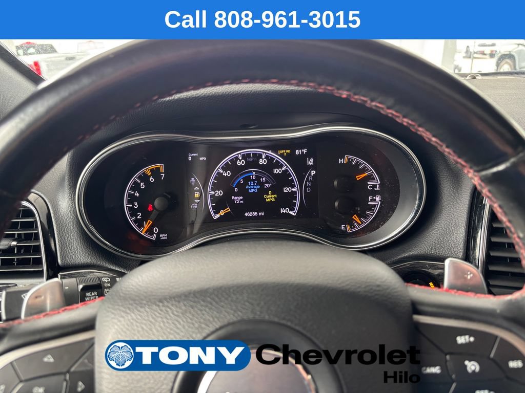 Used 2021 Jeep Grand Cherokee Trailhawk w/ Premium Lighting Group AWD/4WD image 16