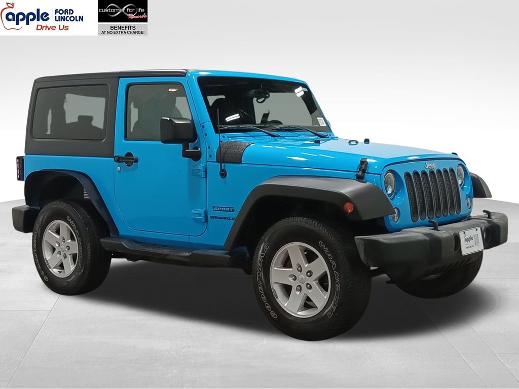 Used 2017 Jeep Wrangler Sport w/ Quick Order Package 23S AWD/4WD image 1
