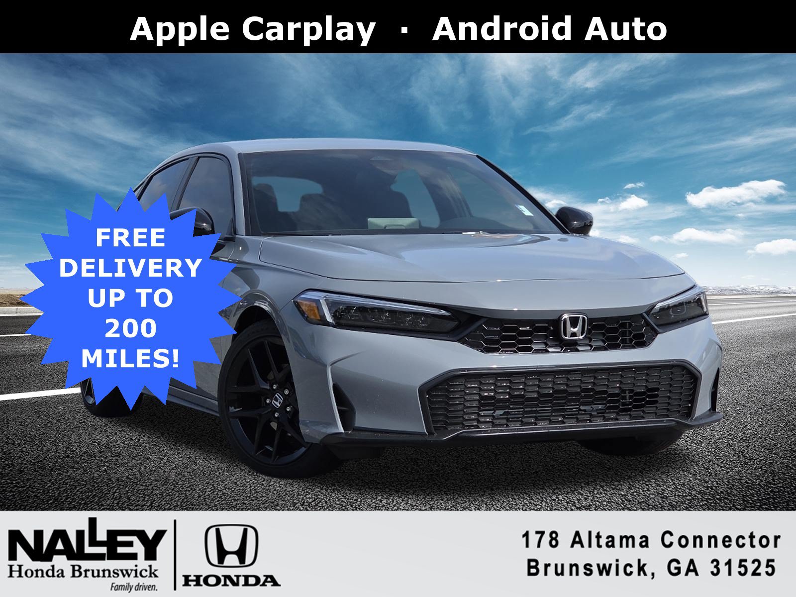 New 2026 Honda Civic Sport image 1