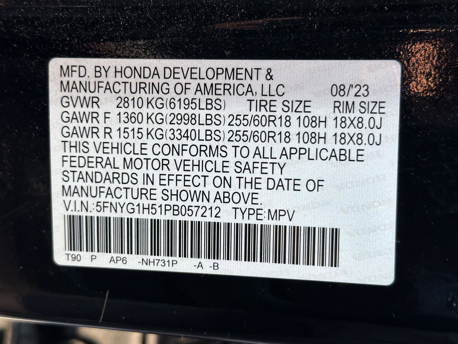 Used 2023 Honda Pilot EX-L image 15