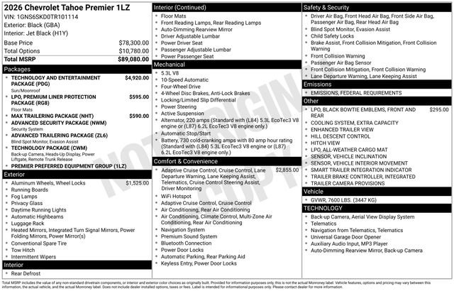 New 2026 Chevrolet Tahoe Premier video 2