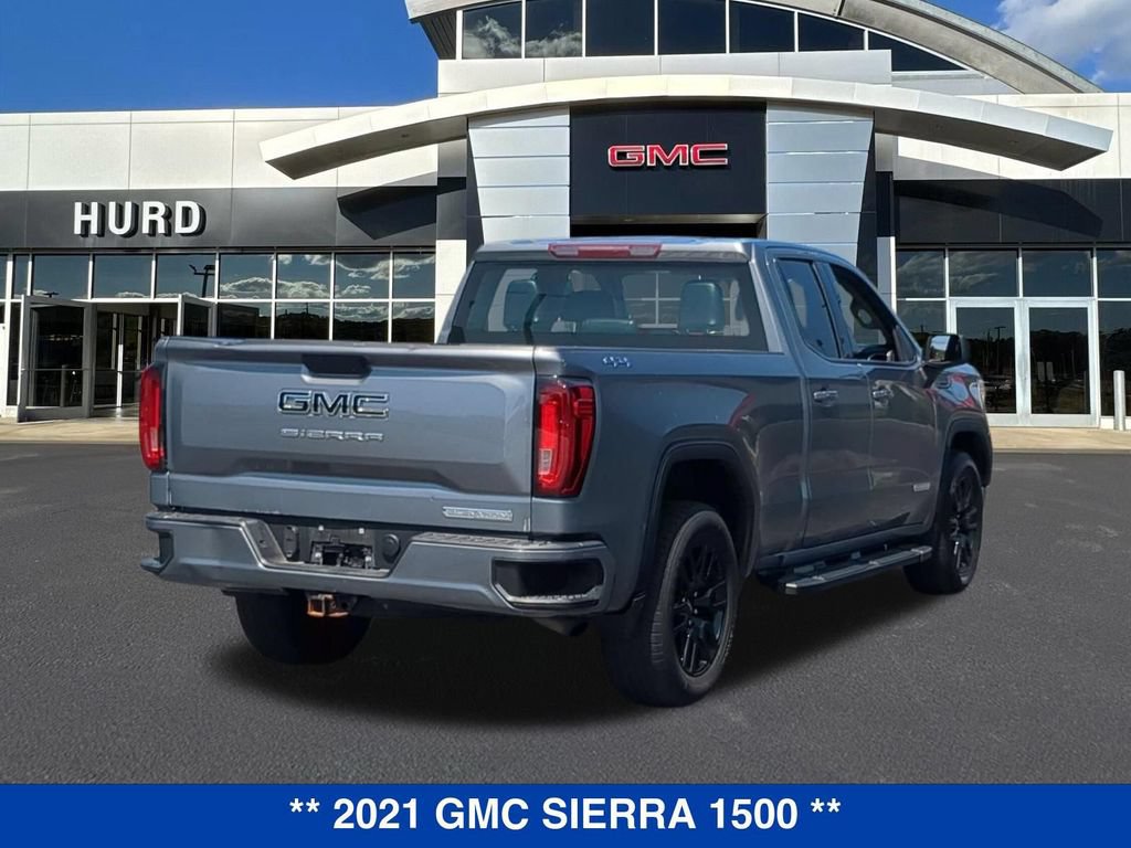 Used 2021 GMC Sierra 1500 Elevation w/ LPO, Elevation Black Package AWD/4WD image 4