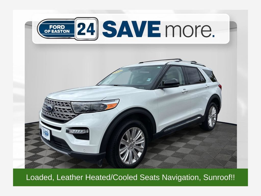 Certified 2024 Ford Explorer Limited w/ Equipment Group 301A