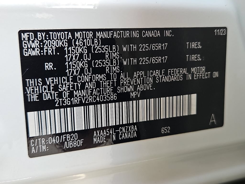 Used 2024 Toyota RAV4 LE AWD/4WD image 25