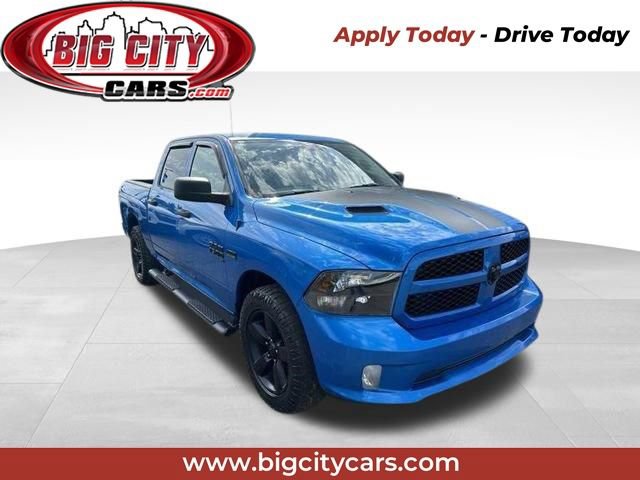Used 2019 RAM 1500 Express w/ Hydro Blue Sport Package AWD/4WD image 1