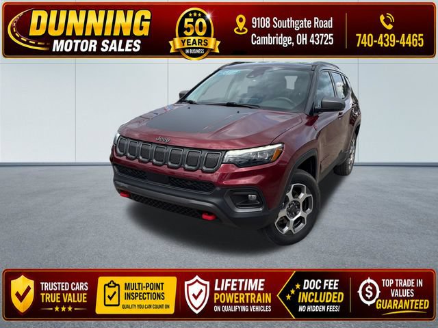 Used 2022 Jeep Compass Trailhawk w/ Trailhawk Elite Group AWD/4WD 360° Tour
