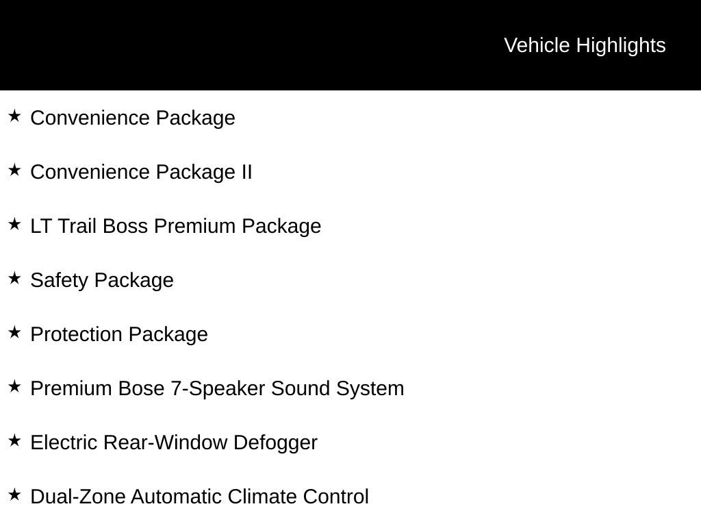 Used 2026 Chevrolet Silverado 1500 LT Trail Boss w/ LT Trail Boss Premium Package AWD/4WD image 5