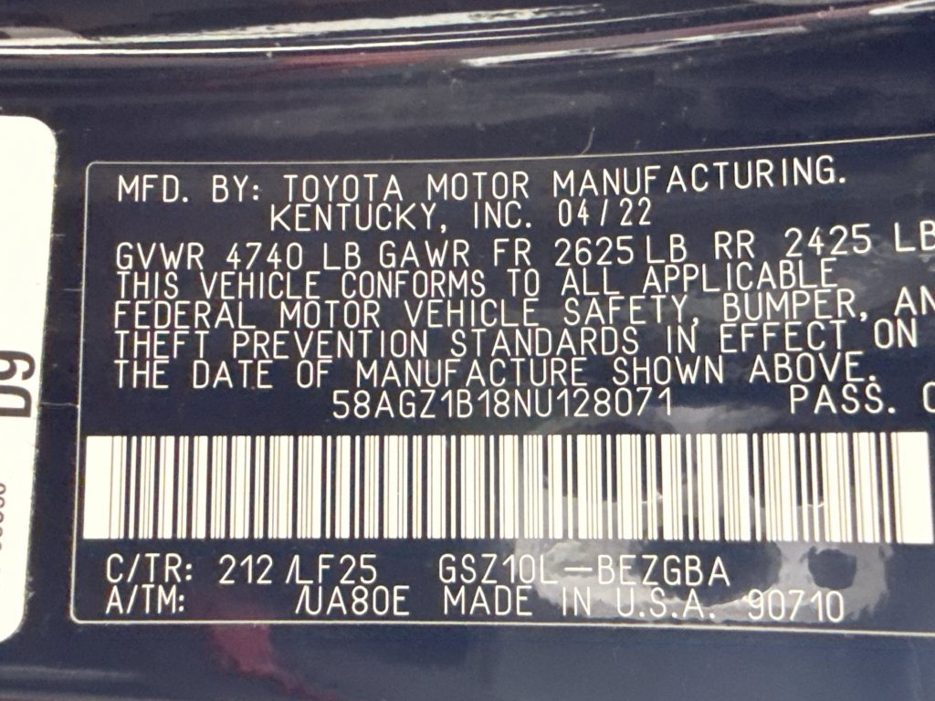 Used 2022 Lexus ES 350 F Sport w/ Accessory Package FWD image 27