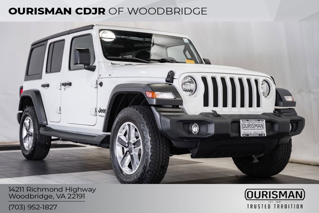 Used 2022 Jeep Wrangler Unlimited Sport image 1