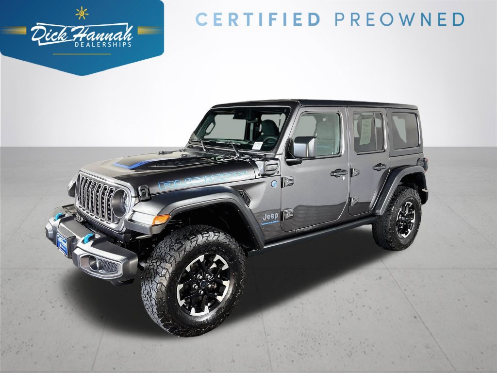 Used 2024 Jeep Wrangler Unlimited Rubicon 4xe w/ Technology Group