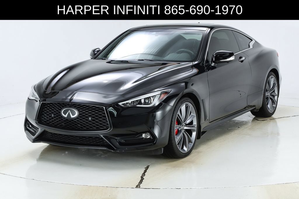 Used 2022 INFINITI Q60 Red Sport 400 w/ Cargo Package AWD/4WD image 1