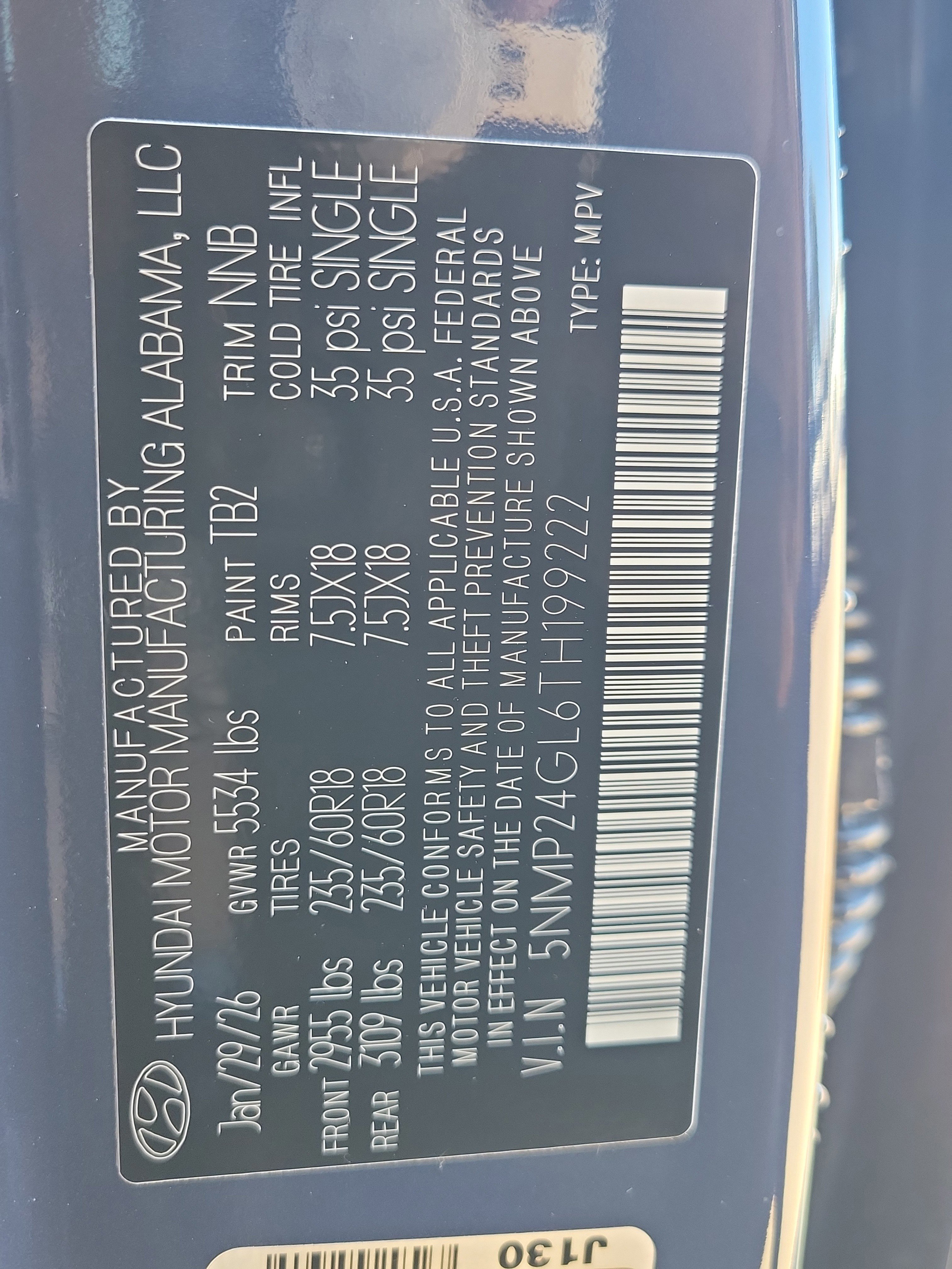 New 2026 Hyundai Santa Fe SEL image 32