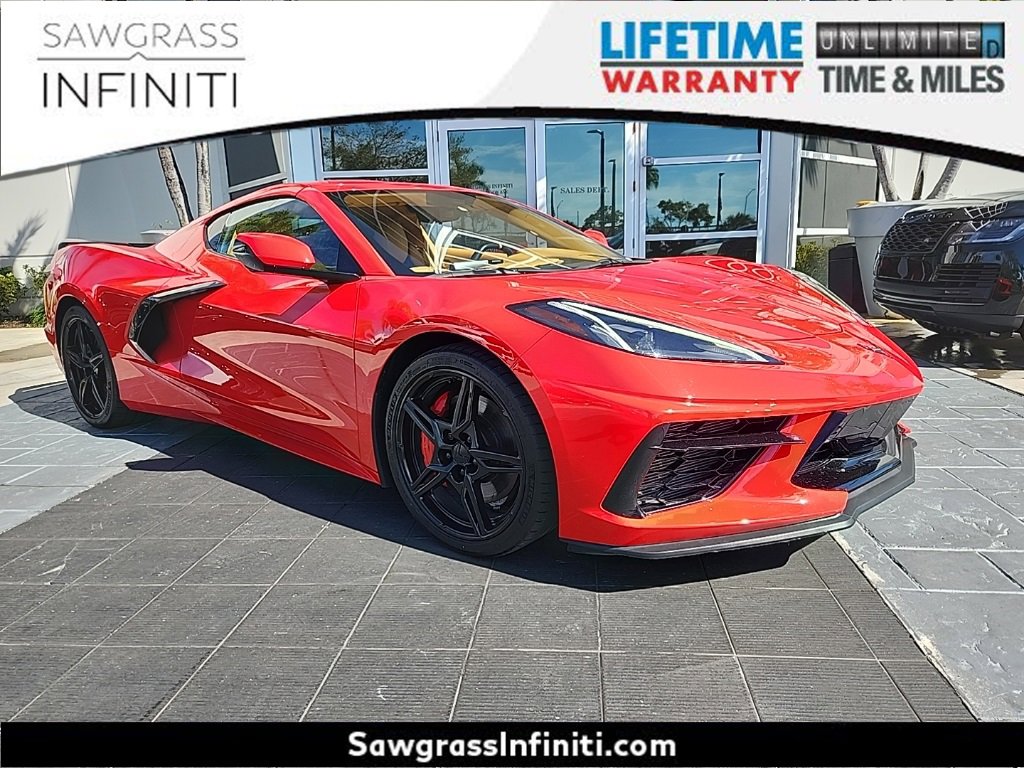 Used 2020 Chevrolet Corvette Stingray Premium Cpe w/ 3LT Preferred Equipment Group image 1